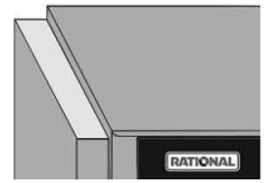 Экран теплозащитный для боковой стенки RATIONAL тип 20-1/1, 60.75.829