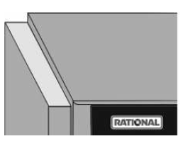 Экран теплозащитный для левой боковой стенки пароконвектомата RATIONAL iCombi тип 10-1/1, 60.75.773
