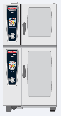 Комплект установочный RATIONAL Combi-Duo для  пароконвектоматов газовых SCC 5 Senses 61G и CM Plus 61G, 60.71.928 ― Рациональ Россия